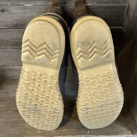 Vintage Mens Sorel Made in Canada Winter Leather Duck Snow Boots Size 10‎ M GUC - Picture 5 of 6